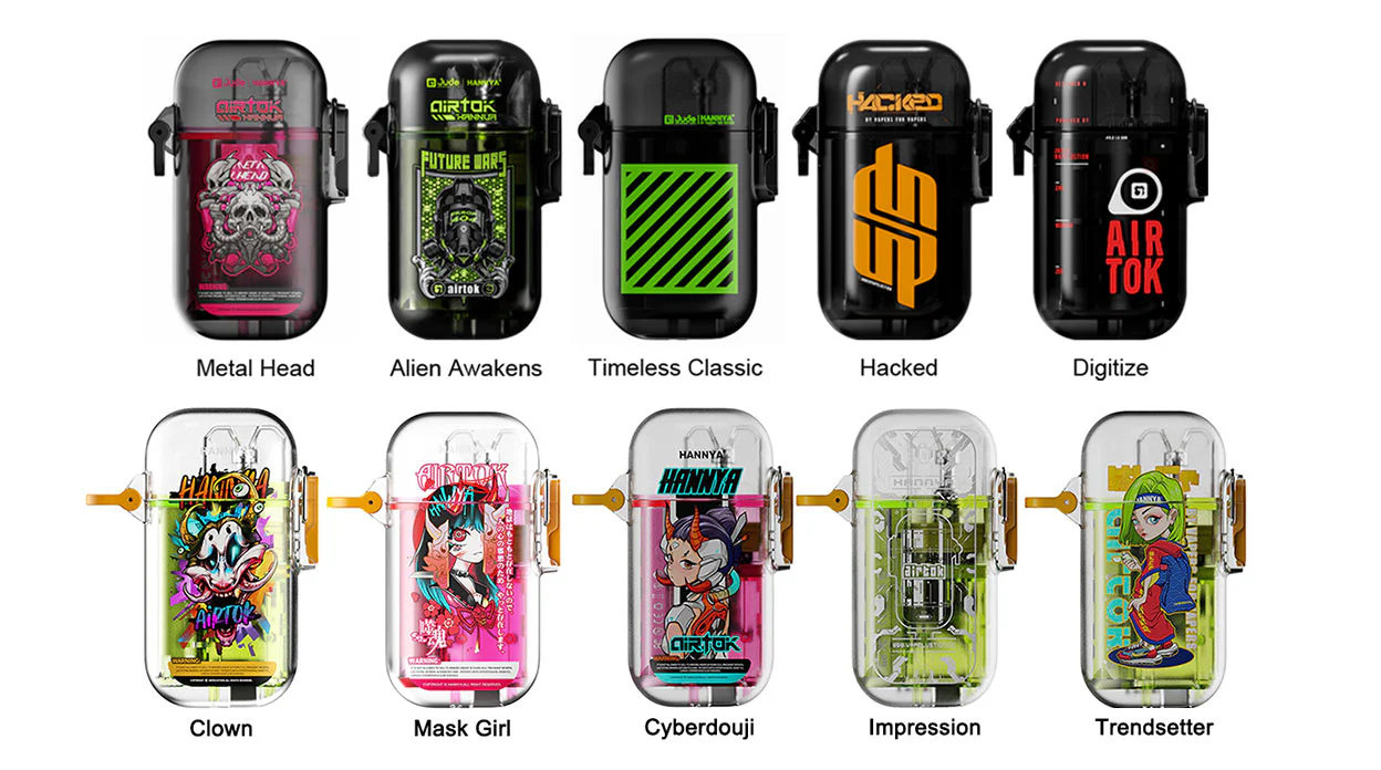 Vapelustion Hannya Airtok Pod Kit 650mAh - Image 3