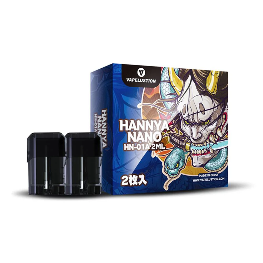 Vapelustion Hannya Ersatz Pod Cartridge 2ml 2St/Pack - Image 3