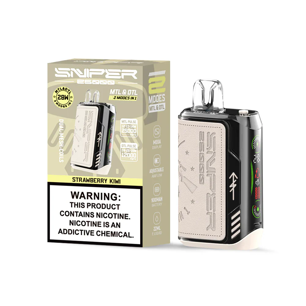 Vapmod Sniper 25000 Puffs Wiederaufladbares Einweg Kit - Image 13