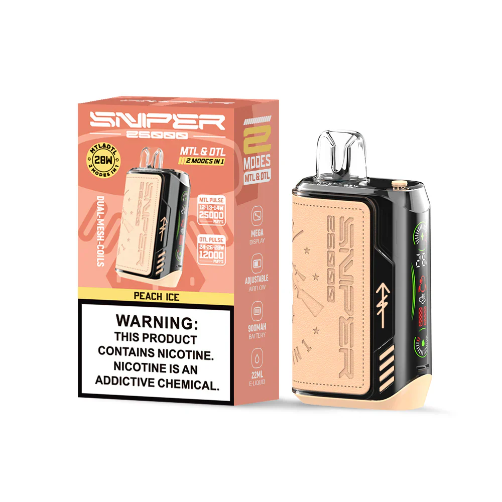 Vapmod Sniper 25000 Puffs Wiederaufladbares Einweg Kit - Image 9