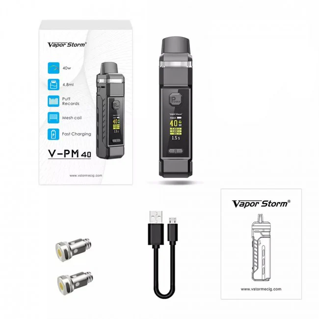 Vapor Storm V-PM 40 Mod Pod Kit 40W - Image 3