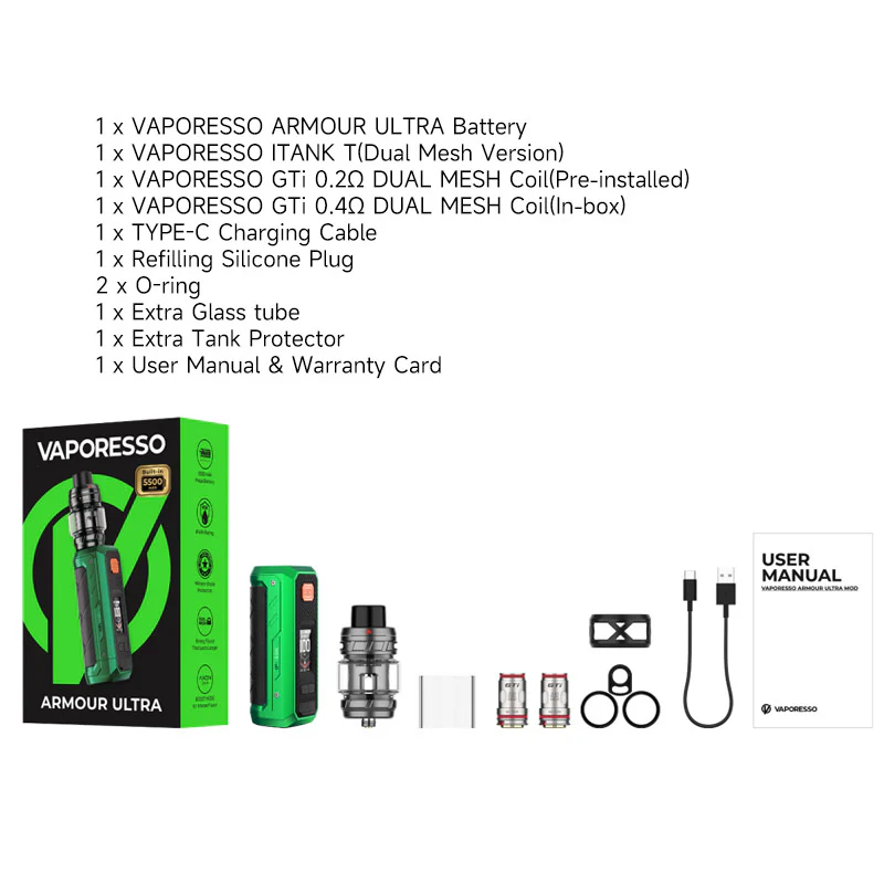 Vaporesso Armour Ultra Mod Kit 100W - Image 3