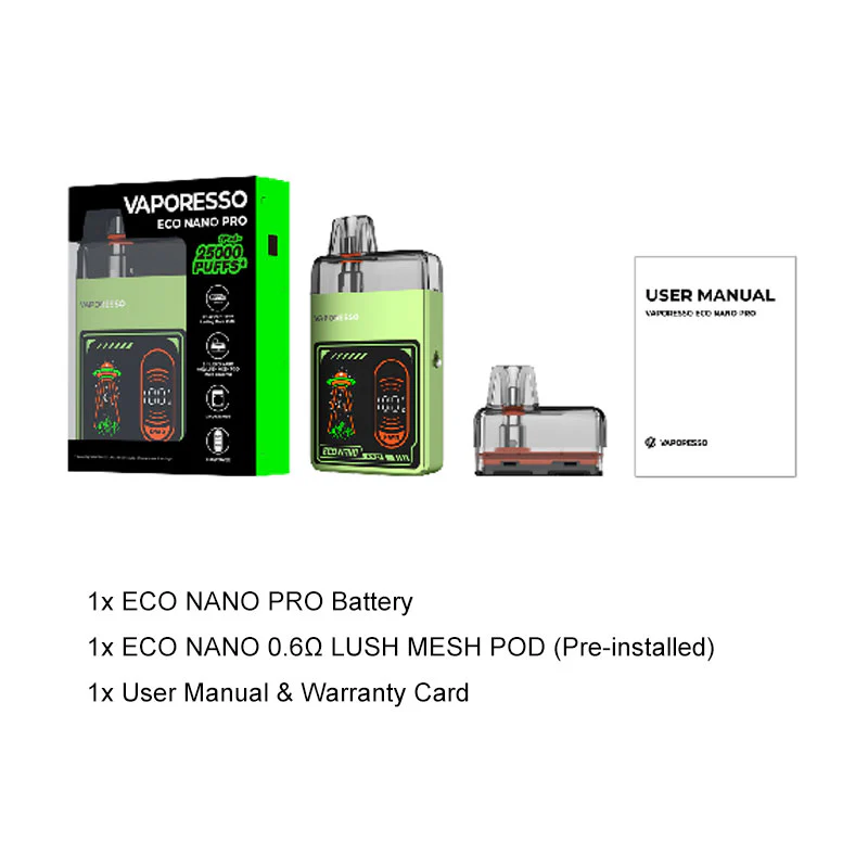 Vaporesso ECO Nano Pro Pod Kit 1000mAh - Image 3