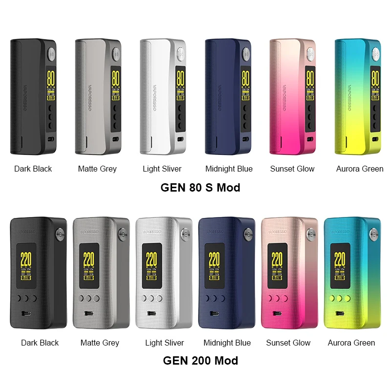 Vaporesso GEN 200 & GEN 80 S Box Mod Akkuträger - Image 2