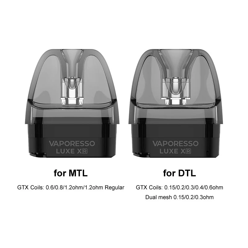 Vaporesso LUXE XR Max 2 Leere Pod Kartusche für LUXE X / LUXE XR Max / LUXE X PRO / LUXE X2 / LUXE XR Max 2 Kit 5ml (2 Stück/Packung) - Image 3