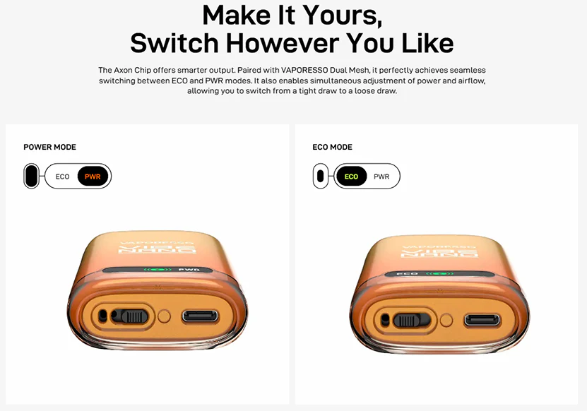 Vaporesso Vibe Nano Kit 1100mAh - Image 3