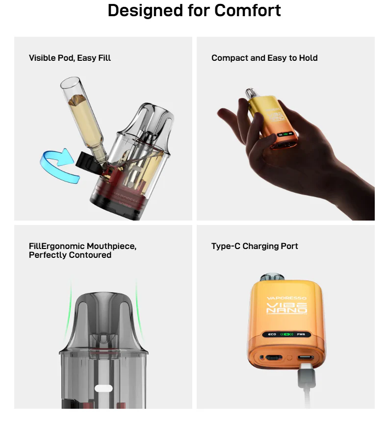 Vaporesso Vibe Nano Kit 1100mAh - Image 4
