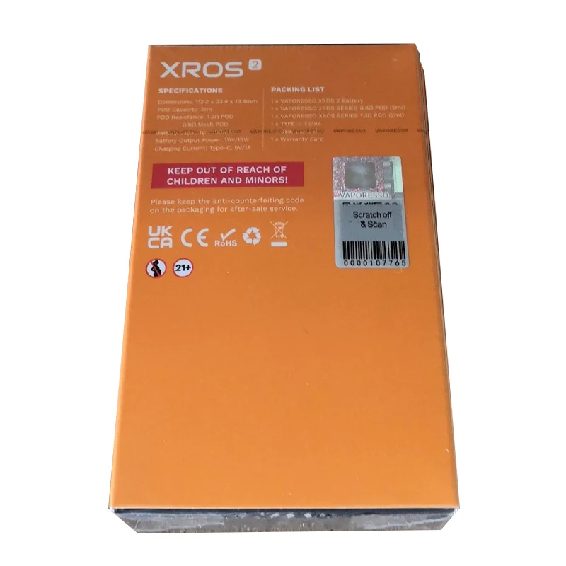 Vaporesso Xros 2 16W Pod System Kit - Image 6