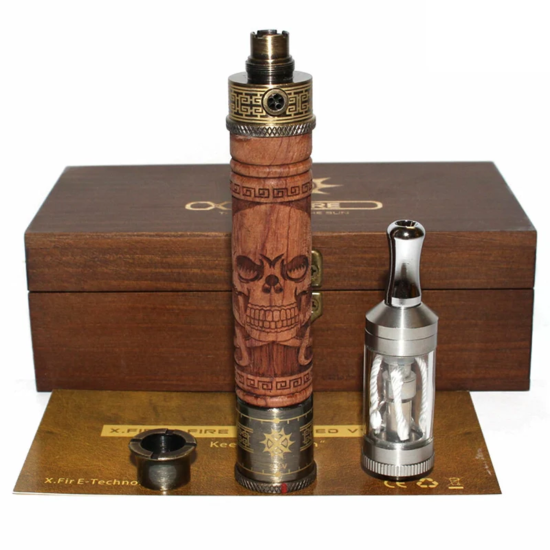 Vision Spinner E-Fire Wooden Pen Kit 1100mAh - Image 2