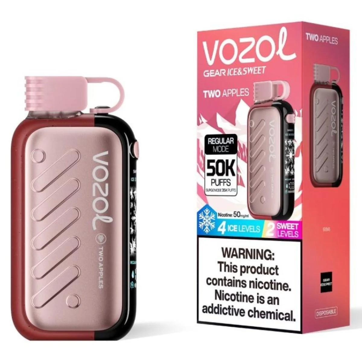 VOZOL Gear Ice & Sweet 50K Puffs Einweg Kit (50000 Puffs)- 💥 Nehme 5 Zahle NUR 4! + Ab einem Einkauf von 100€ 2 Mystery Gratis💥 - Image 17