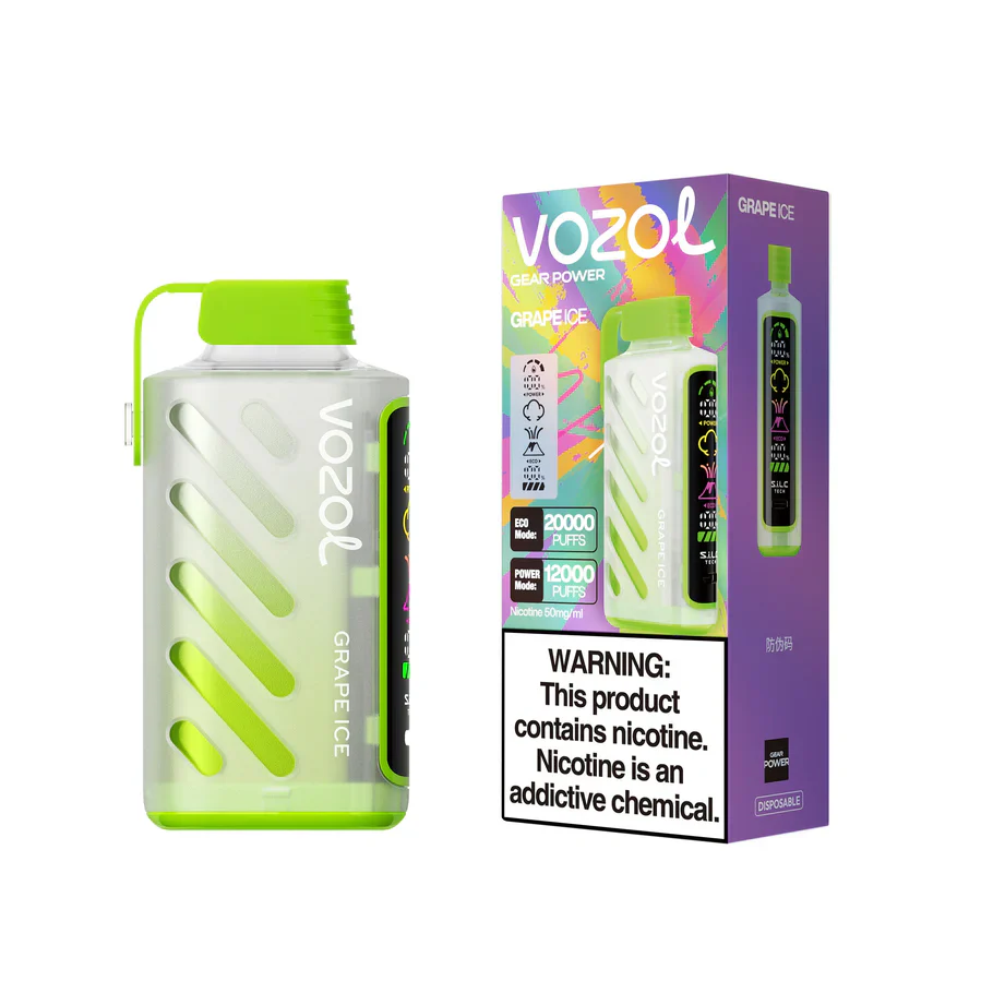 [Clearance Sale] VOZOL Gear Power 20000 Wiederaufladbares Einweg Kit (LED-Anzeige) - 💥 Nehme 4 Zahle NUR 3! + Ab einem Einkauf von 100€ 2 Mystery Gratis💥 - Image 10