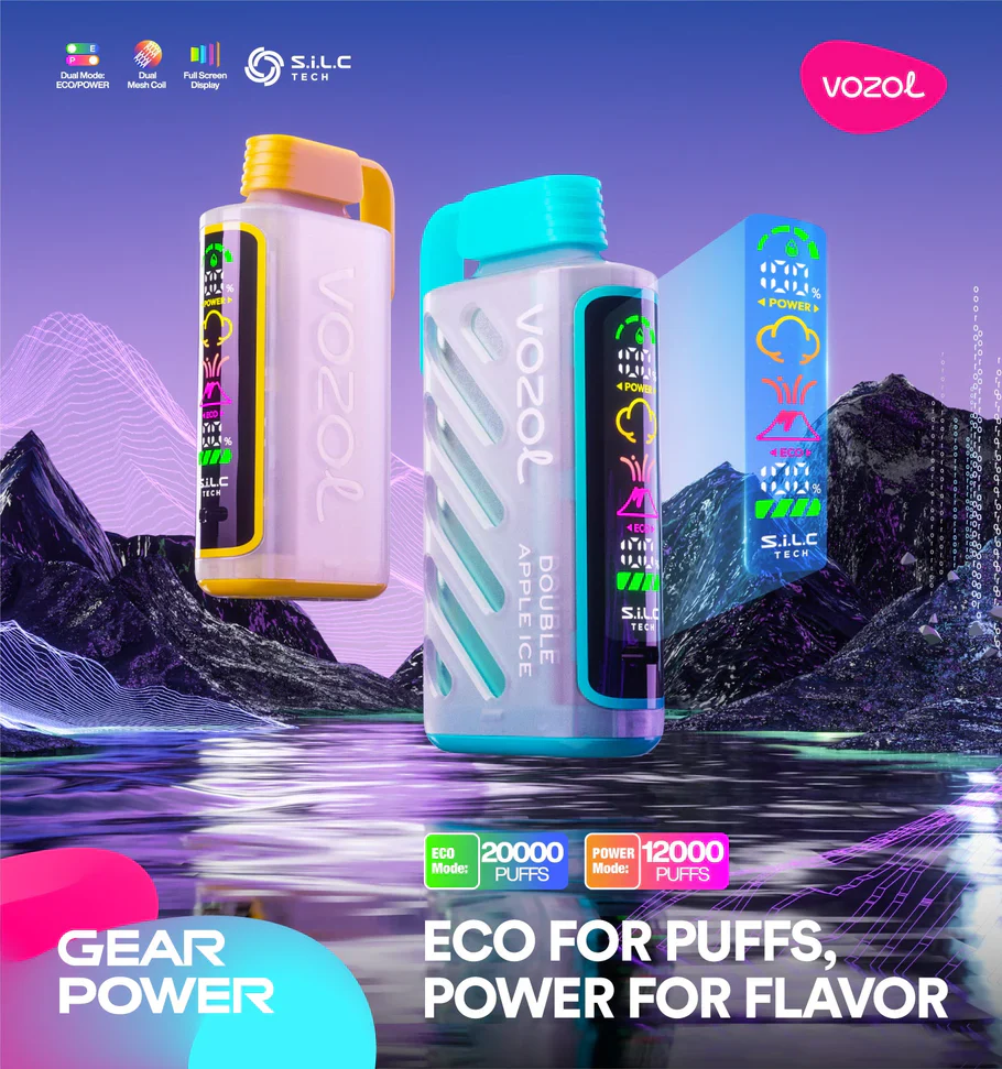 [Clearance Sale] VOZOL Gear Power 20000 Wiederaufladbares Einweg Kit (LED-Anzeige) - 💥 Nehme 4 Zahle NUR 3! + Ab einem Einkauf von 100€ 2 Mystery Gratis💥 - Image 2