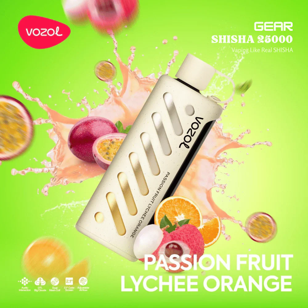 Vozol GEAR SHISHA 25000 Puffs Einweg Kit- 💥 Nehme 5 Zahle NUR 4! + Ab einem Einkauf von 100€ 2 Mystery Gratis💥 - Image 14
