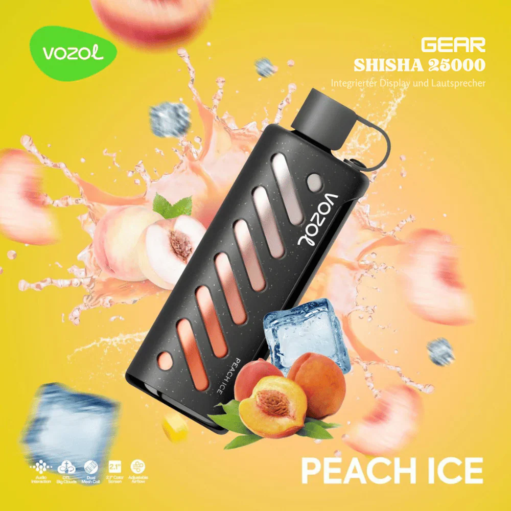 Vozol GEAR SHISHA 25000 Puffs Einweg Kit- 💥 Nehme 5 Zahle NUR 4! + Ab einem Einkauf von 100€ 2 Mystery Gratis💥 - Image 15
