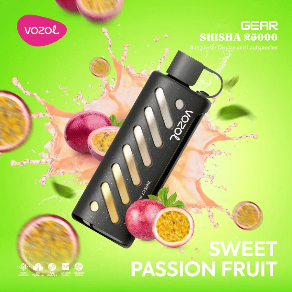 Vozol GEAR SHISHA 25000 Puffs Einweg Kit- 💥 Nehme 5 Zahle NUR 4! + Ab einem Einkauf von 100€ 2 Mystery Gratis💥 - Image 28