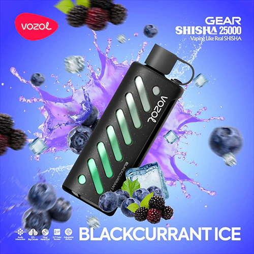 Vozol GEAR SHISHA 25000 Puffs Einweg Kit- 💥 Nehme 5 Zahle NUR 4! + Ab einem Einkauf von 100€ 2 Mystery Gratis💥 - Image 3