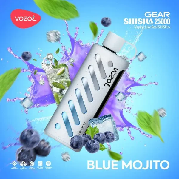 Vozol GEAR SHISHA 25000 Puffs Einweg Kit- 💥 Nehme 5 Zahle NUR 4! + Ab einem Einkauf von 100€ 2 Mystery Gratis💥 - Image 4