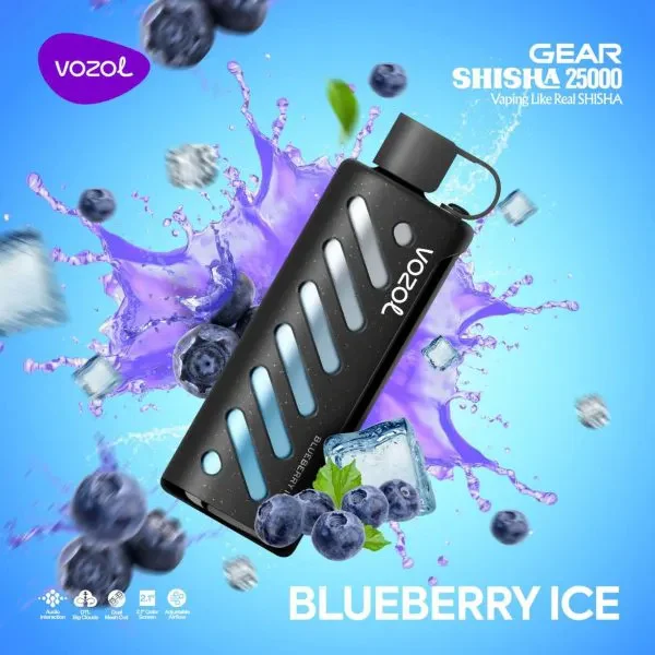 Vozol GEAR SHISHA 25000 Puffs Einweg Kit- 💥 Nehme 5 Zahle NUR 4! + Ab einem Einkauf von 100€ 2 Mystery Gratis💥 - Image 5
