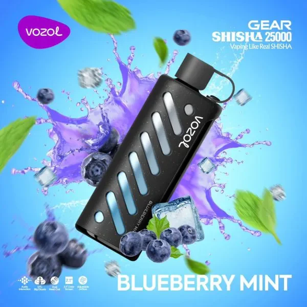Vozol GEAR SHISHA 25000 Puffs Einweg Kit- 💥 Nehme 5 Zahle NUR 4! + Ab einem Einkauf von 100€ 2 Mystery Gratis💥 - Image 6