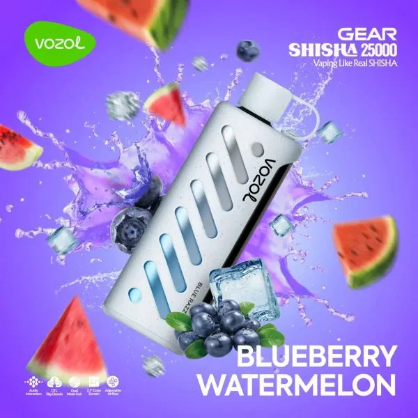 Vozol GEAR SHISHA 25000 Puffs Einweg Kit- 💥 Nehme 5 Zahle NUR 4! + Ab einem Einkauf von 100€ 2 Mystery Gratis💥 - Image 7