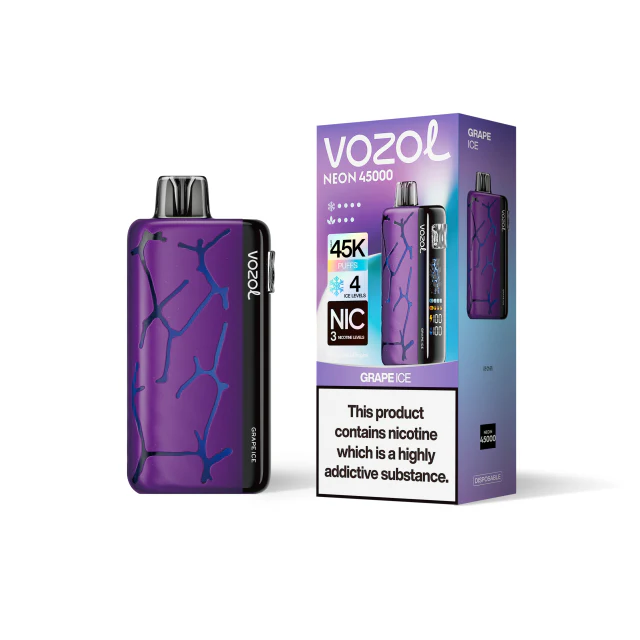 Vozol Neon 45000 Puffs Vorgefülltes Einweg Kit 24ml (45K Puffs)- 💥 Nehme 5 Zahle NUR 4! + Ab einem Einkauf von 100€ 2 Mystery Gratis💥 - Image 6