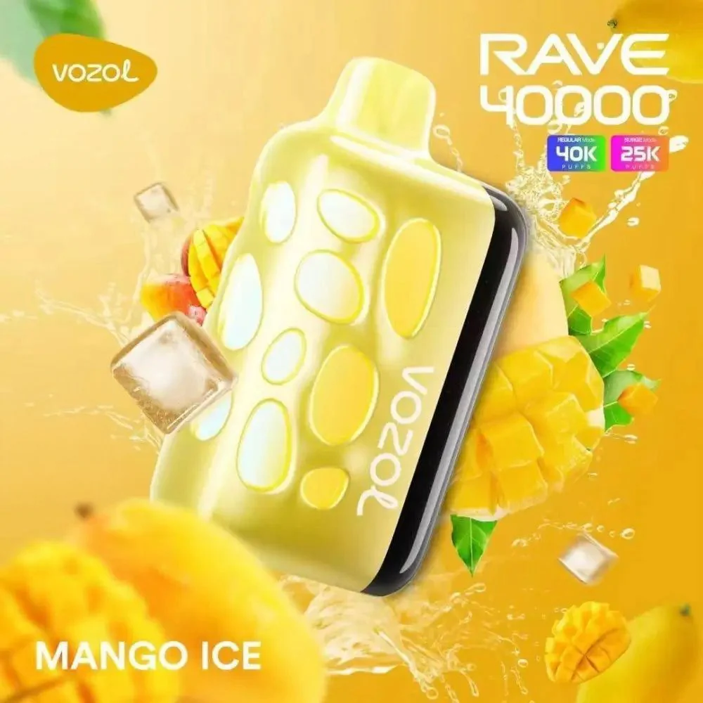 Vozol Rave 40000 Puffs Wiederaufladbares Einweg Kit- 💥 Nehme 5 Zahle NUR 4! + Ab einem Einkauf von 100€ 2 Mystery Gratis💥 - Image 20