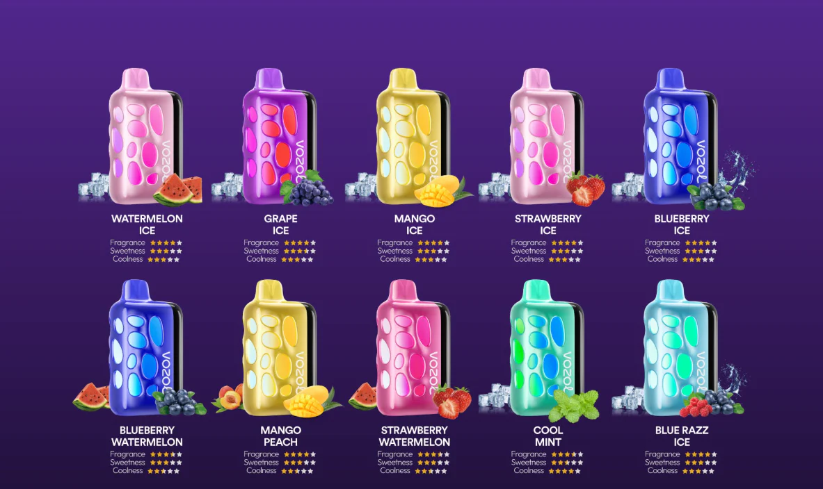 Vozol Rave 40000 Puffs Wiederaufladbares Einweg Kit- 💥 Nehme 5 Zahle NUR 4! + Ab einem Einkauf von 100€ 2 Mystery Gratis💥 - Image 4