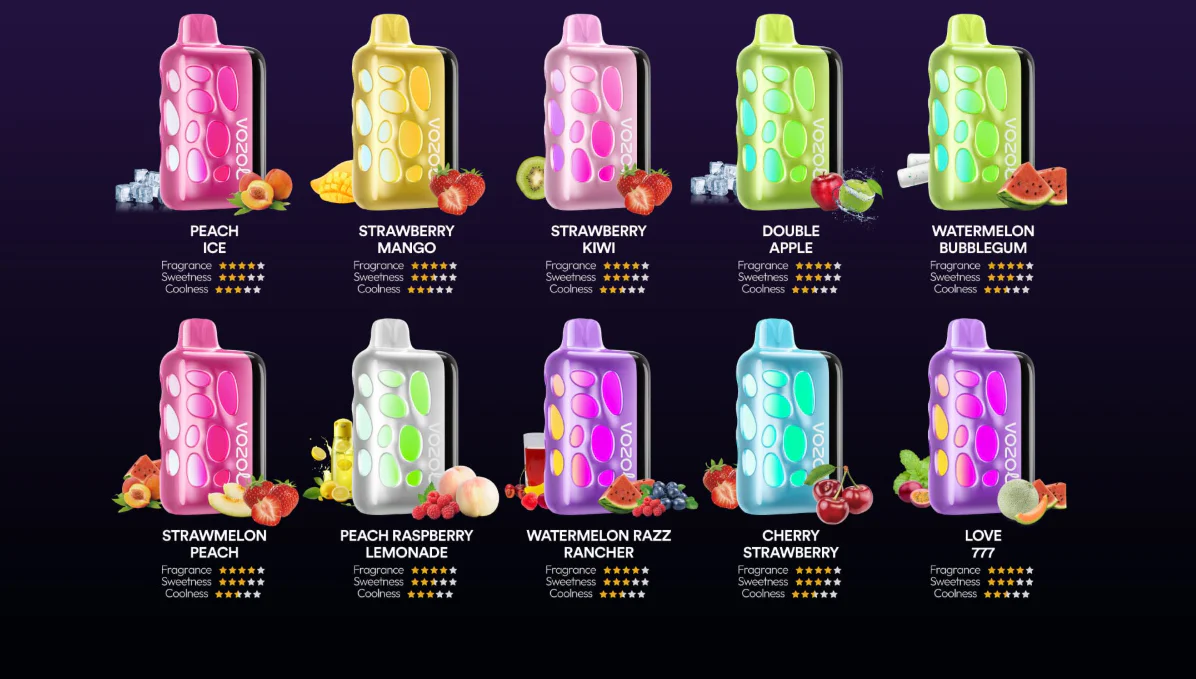 Vozol Rave 40000 Puffs Wiederaufladbares Einweg Kit- 💥 Nehme 5 Zahle NUR 4! + Ab einem Einkauf von 100€ 2 Mystery Gratis💥 - Image 5