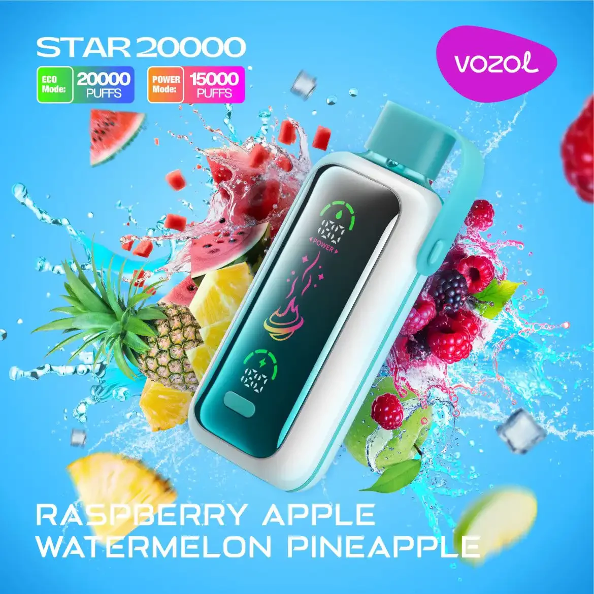 [Clearance Sale] Vozol Star 20000 Puffs Dual Power Wiederaufladbarer Einweg Kit- 💥 Nehme 5 Zahle NUR 4! + Ab einem Einkauf von 100€ 2 Mystery Gratis💥 - Image 22