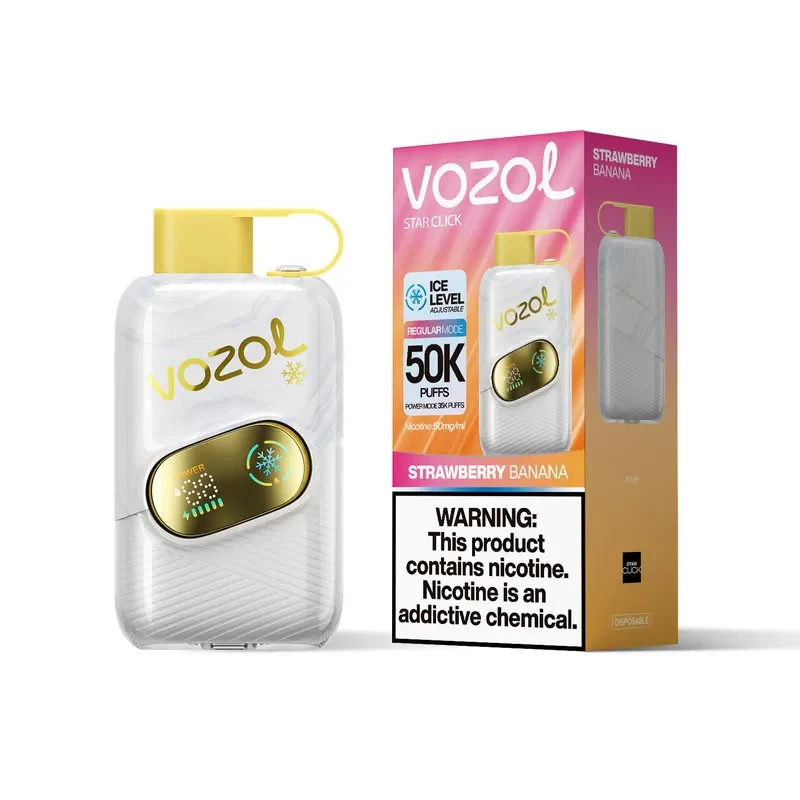 Vozol Star Click 50K Puffs Wiederaufladbares Einweg Kit (50000 Puffs)- 💥 Nehme 5 Zahle NUR 4! + Ab einem Einkauf von 100€ 2 Mystery Gratis💥 - Image 5