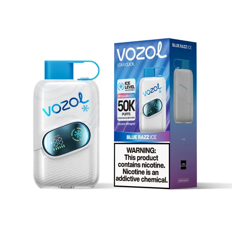 Vozol Star Click 50K Puffs Wiederaufladbares Einweg Kit (50000 Puffs)- 💥 Nehme 5 Zahle NUR 4! + Ab einem Einkauf von 100€ 2 Mystery Gratis💥 - Image 6