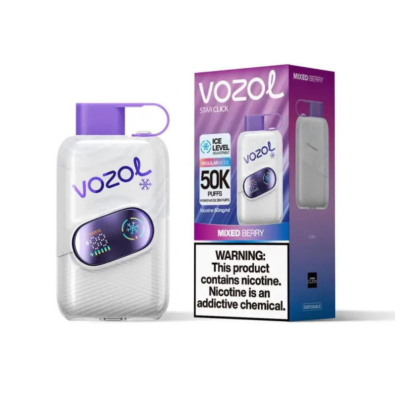 Vozol Star Click 50K Puffs Wiederaufladbares Einweg Kit (50000 Puffs)- 💥 Nehme 5 Zahle NUR 4! + Ab einem Einkauf von 100€ 2 Mystery Gratis💥 - Image 8