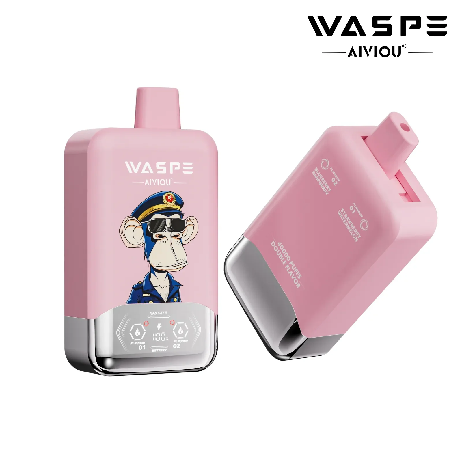WASPE FIHP 40000 Puffs 40K Einweg Kit (Double Flavor)- 💥 Nehme 5 Zahle NUR 4! + Ab einem Einkauf von 100€ 2 Mystery Gratis💥 - Image 12