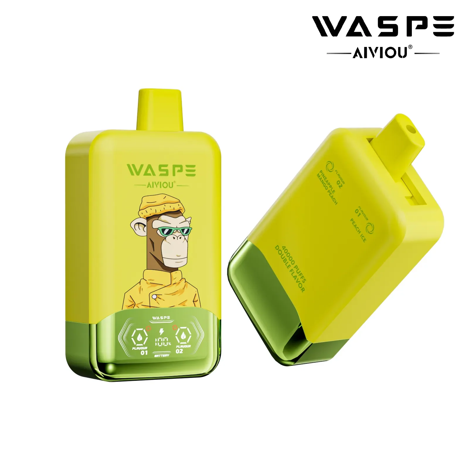 WASPE FIHP 40000 Puffs 40K Einweg Kit (Double Flavor)- 💥 Nehme 5 Zahle NUR 4! + Ab einem Einkauf von 100€ 2 Mystery Gratis💥 - Image 8