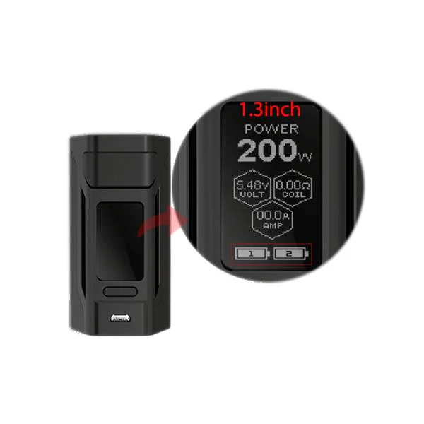 Wismec Reuleaux RX2 20700 200W TC Box Mod Akkuträger - Image 12