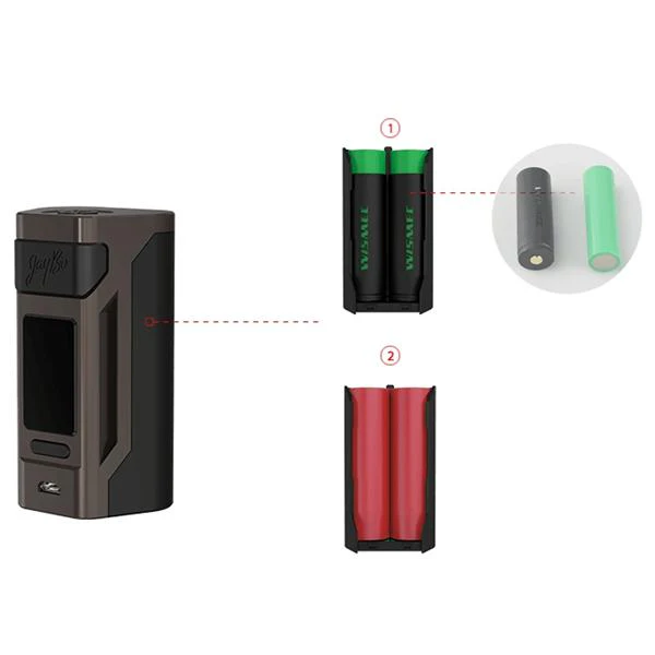 Wismec Reuleaux RX2 20700 200W TC Box Mod Akkuträger - Image 19