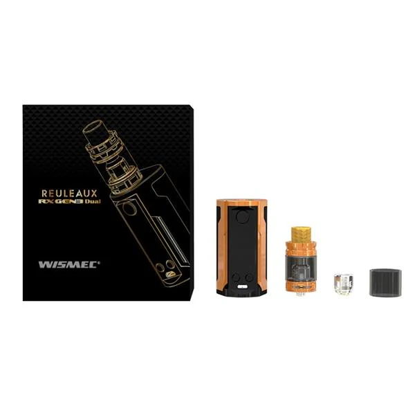 WISMEC Reuleaux RXGen3 Dual 230W TC Kit mit GNOME King Verdampfer - 5,8ml - Image 11
