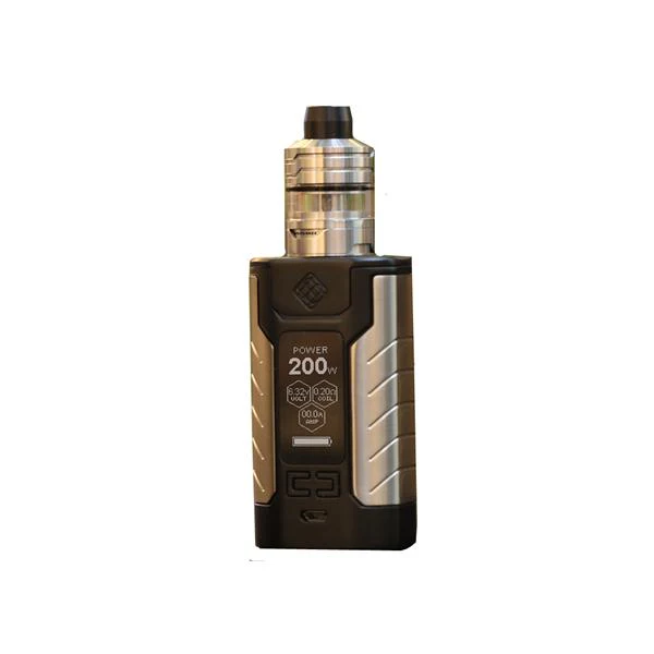 Wismec SINUOUS FJ 200 200W Kit mit Divider Tank - 4600mAh & 4ml - Image 11