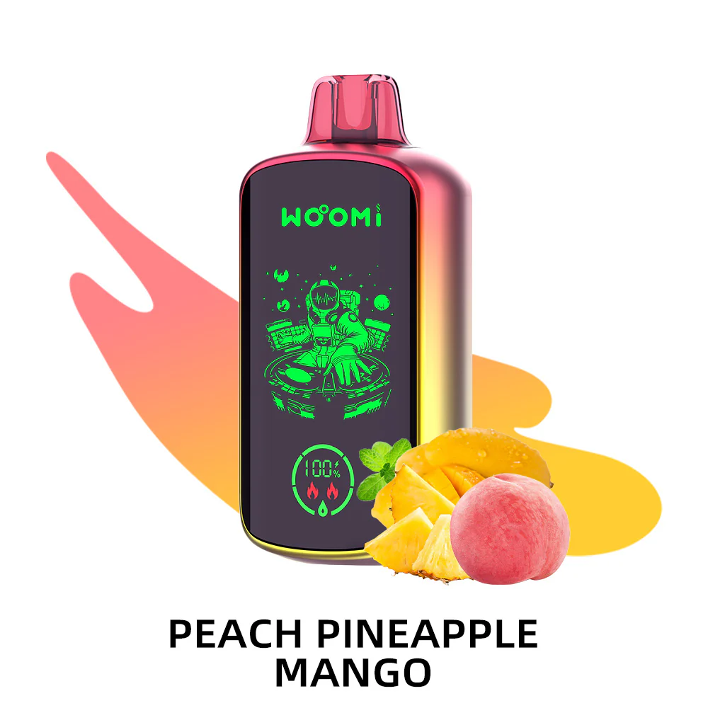 Woomi Play 22000 Puffs Wiederaufladbares Einweg Kit (vollständiger LED-Bildschirm) 10 Stück/Packung - Image 9