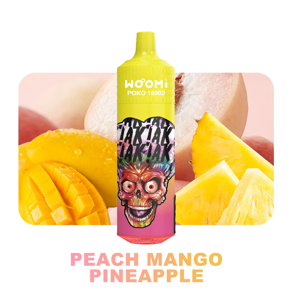 Woomi POKO 18000 Puffs Wiederaufladbares Einweg Kit 10 Stück/Packung - Image 7