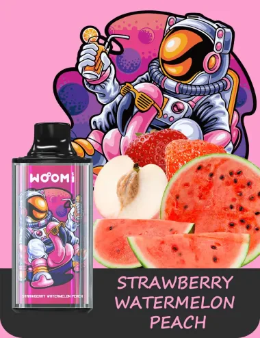 WOOMI SPACE 8000 Puffs Einweg Disposable Kit 600mAh Wiederaufladbar 6 Stück/ Packung - Image 6