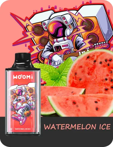 WOOMI SPACE 8000 Puffs Einweg Disposable Kit 600mAh Wiederaufladbar 6 Stück/ Packung - Image 7