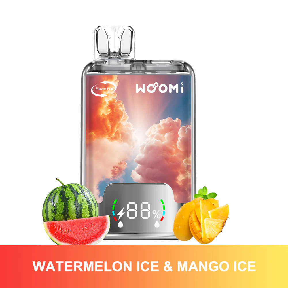 Woomi Twin 20000 Puffs Dual Tank Power Einstellbare Einweg Vape 5 Stück/Packung - Image 4
