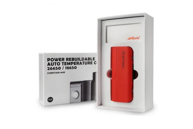 Wotofo CHIEFTAIN 80W TC Box Mod Akkuträger - Image 3