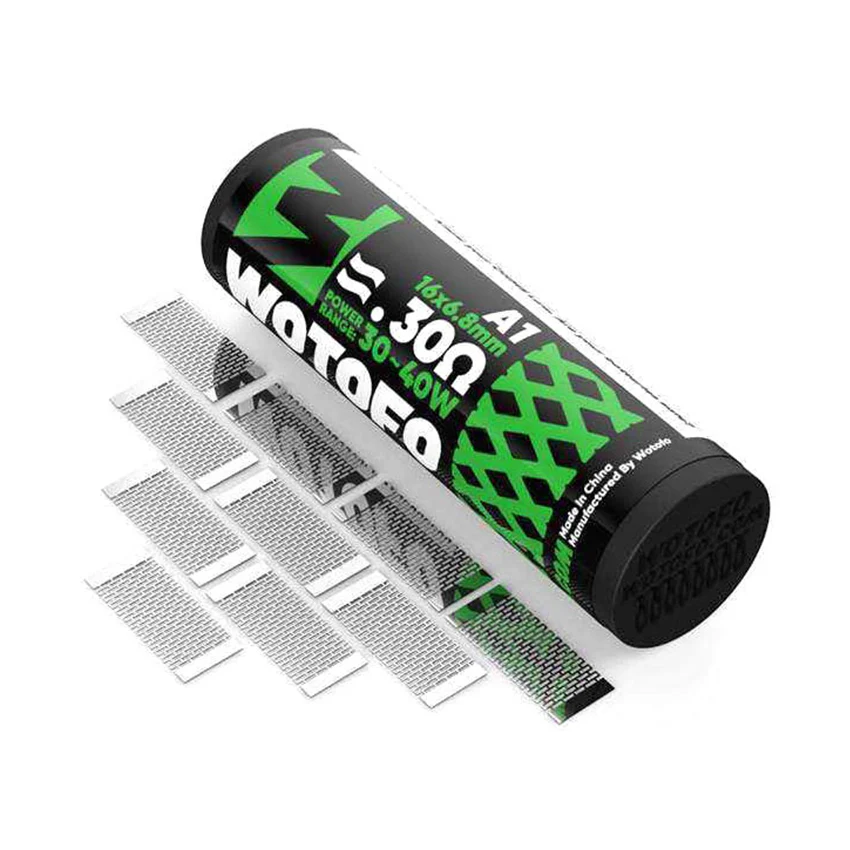 Wotofo Profile PS Dual Mesh RDA Replacement Mesh Coil (10Stück/Packung) - Image 2