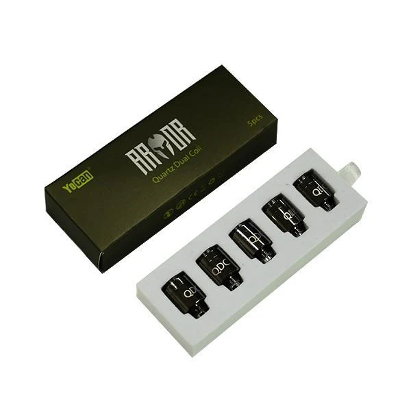 Yocan Quartz Dual Coil für Armor/Apex 5 Stück/Packung - Image 3